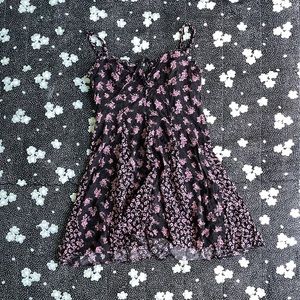 Free People floral mini dress